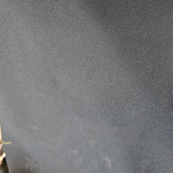 90s Black Pink Floral Maxi Dress Layered Ruffles 6 Romantic Flowy Vintage Retro - Picture 7 of 14